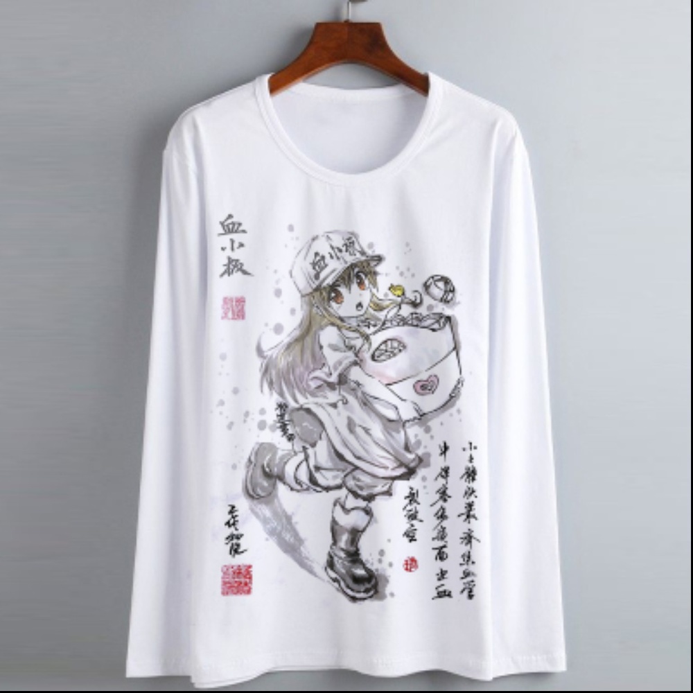 Platelet Cell at Work Long-sleeve Shirt 39" & 41"
